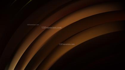 Curved Brown Stripes