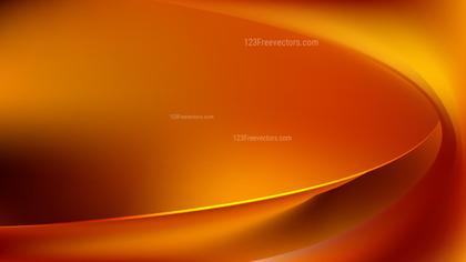 Abstract Orange Swirl