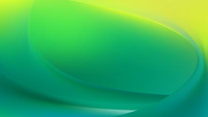 Abstract Green Swirls