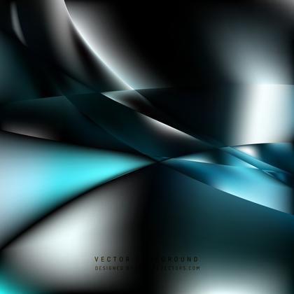 Black Turquoise Abstract Background