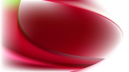 Glowing Red and White Wave Background