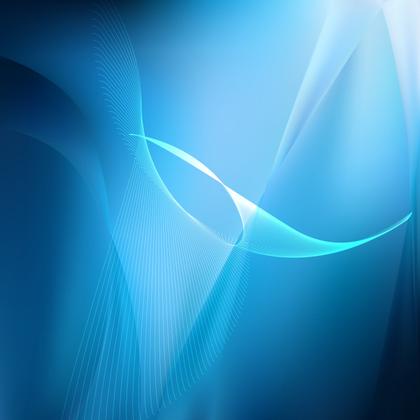 Dark Blue Flowing Lines Background
