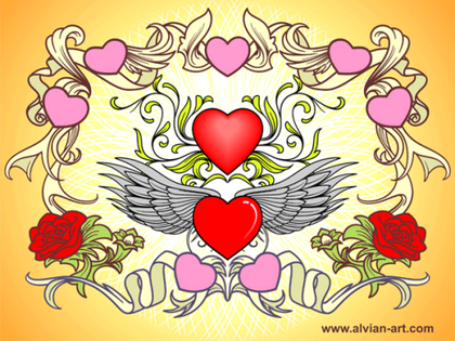 Valentine Vector Art Free