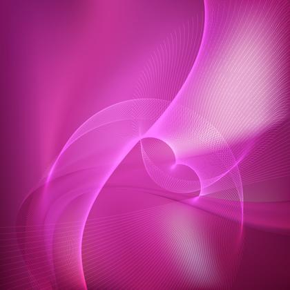 Free Download Abstract Pink Curved Lines Background Vector Illustration