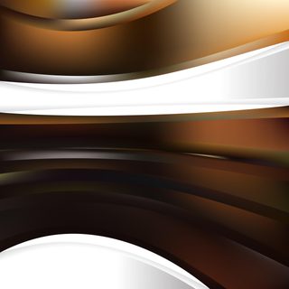Abstract Brown Wave