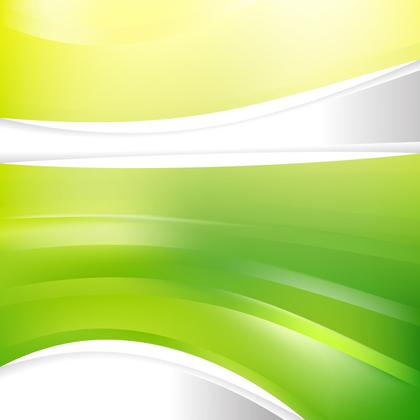 Abstract Green and Yellow Background