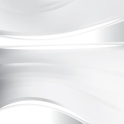 Abstract White Waves