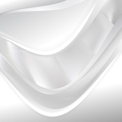 Abstract White Waves