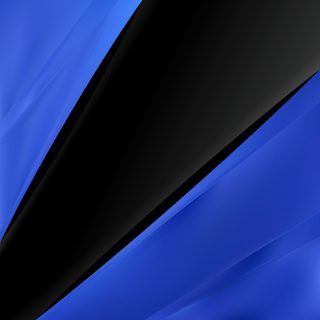 Blue and Black Abstract