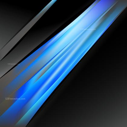 Black and Blue Business Brochure