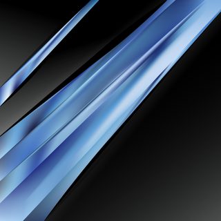 Abstract Blue and Black