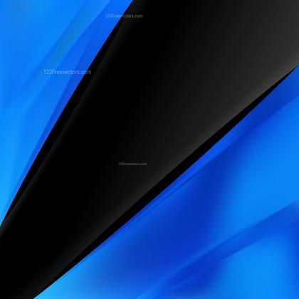 Blue and Black Abstract Background