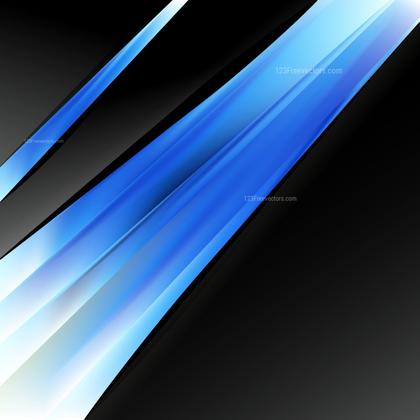 Abstract Blue and Black Design