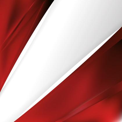 Red and White Abstract