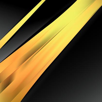 Golden Beam Abstract