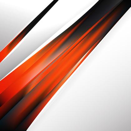 Orange and Black Abstract