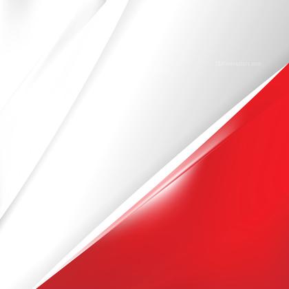 Red and White Abstract