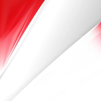 Red and White Abstract