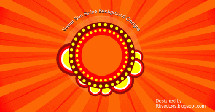 Sun Shine Background vector
