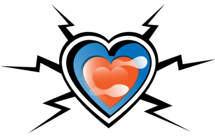 Abstract Valentine Heart Vector Free