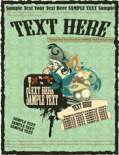 Free Vintage Poster Vector