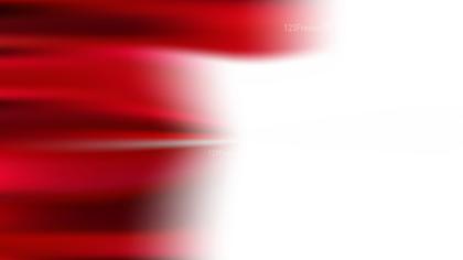 Red and White Abstract