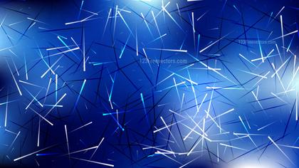 Abstract Lines in Blue