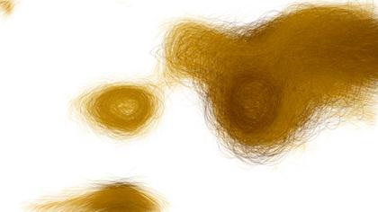 Golden Swirls on White