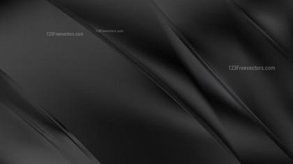 Black Wave Abstract