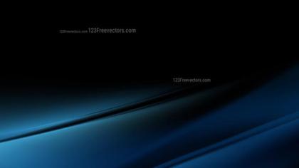 Blue and Black Abstract