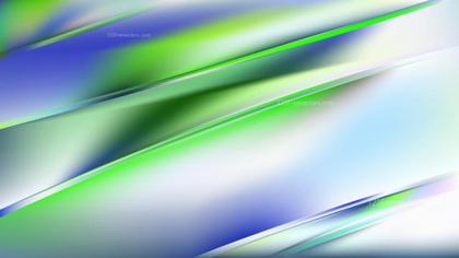 Abstract Green and Blue Lines