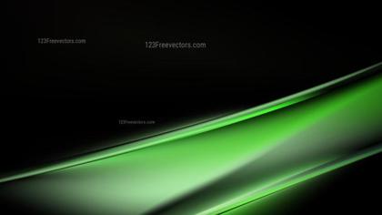 Green Wave Abstract