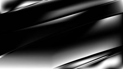Glossy Black And White