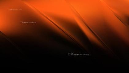 Orange and Black Abstract
