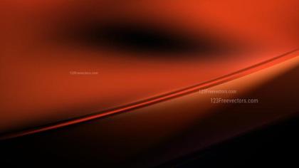 Abstract Orange and Black