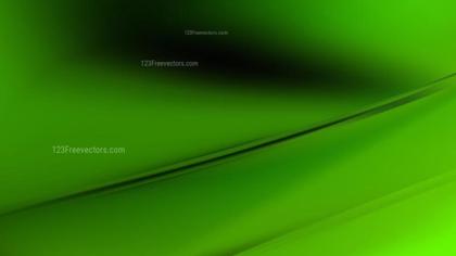 Green Abstract Wave