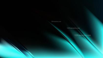 Abstract Teal and Black Lines
