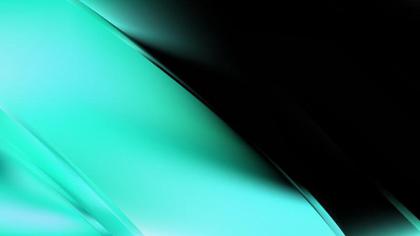 Diagonal Teal and Black