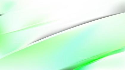 Abstract Green and White Background