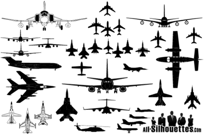 Aeroplane Vector Designs: Conquest of Skies Art Collection