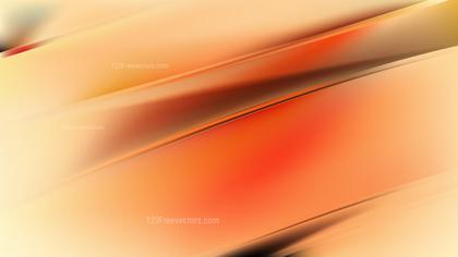 Abstract Orange and Beige Lines