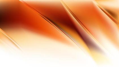 Abstract Orange and White