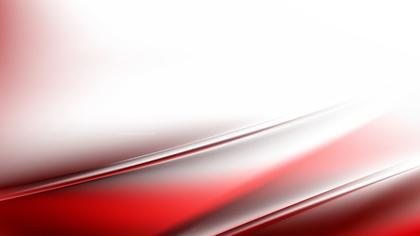 Red and White Abstract