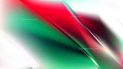 Red and Green Abstract