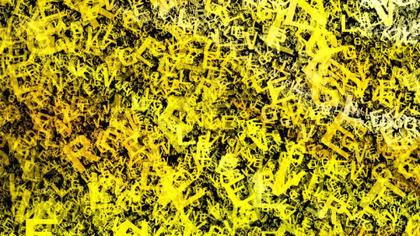 Scattered Lettering Pattern