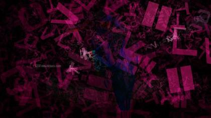 Abstract Letter Pattern
