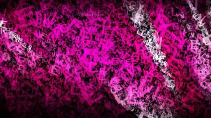 Abstract Alphabetical Background