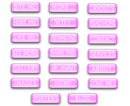 Free Pink Word Button Vectors