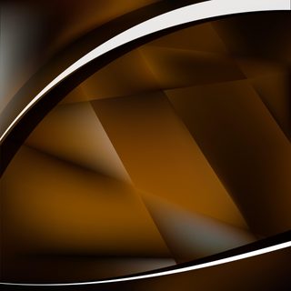 Abstract Brown Wave