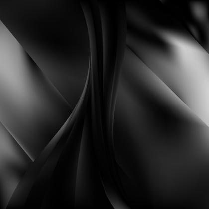 Abstract Black Swirls